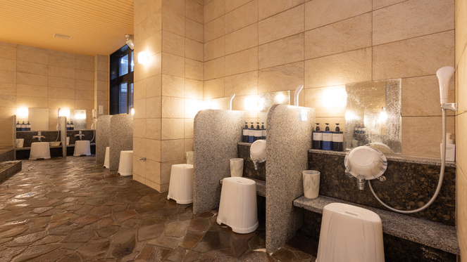 【大浴場（女子洗い場）】