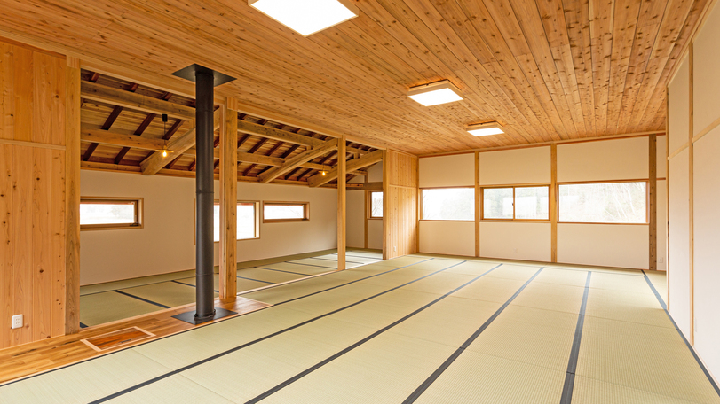 ＃【フモト】2階にある寝室です。大人数で広々とご利用いただけます。