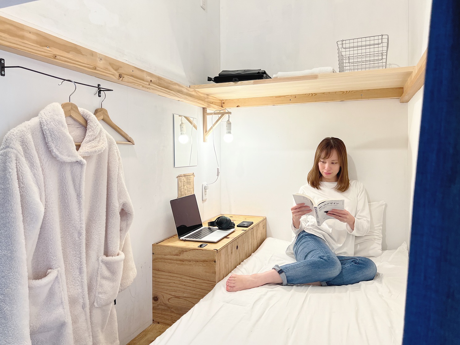 女性専用キャビン型ドミトリー