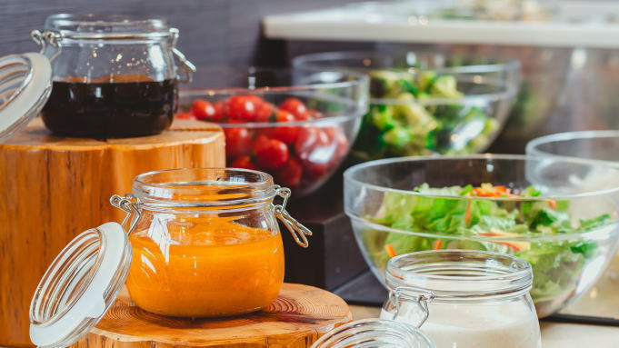 【朝食】北斗市や近郊でとれた食材をふんだんに使用しています。