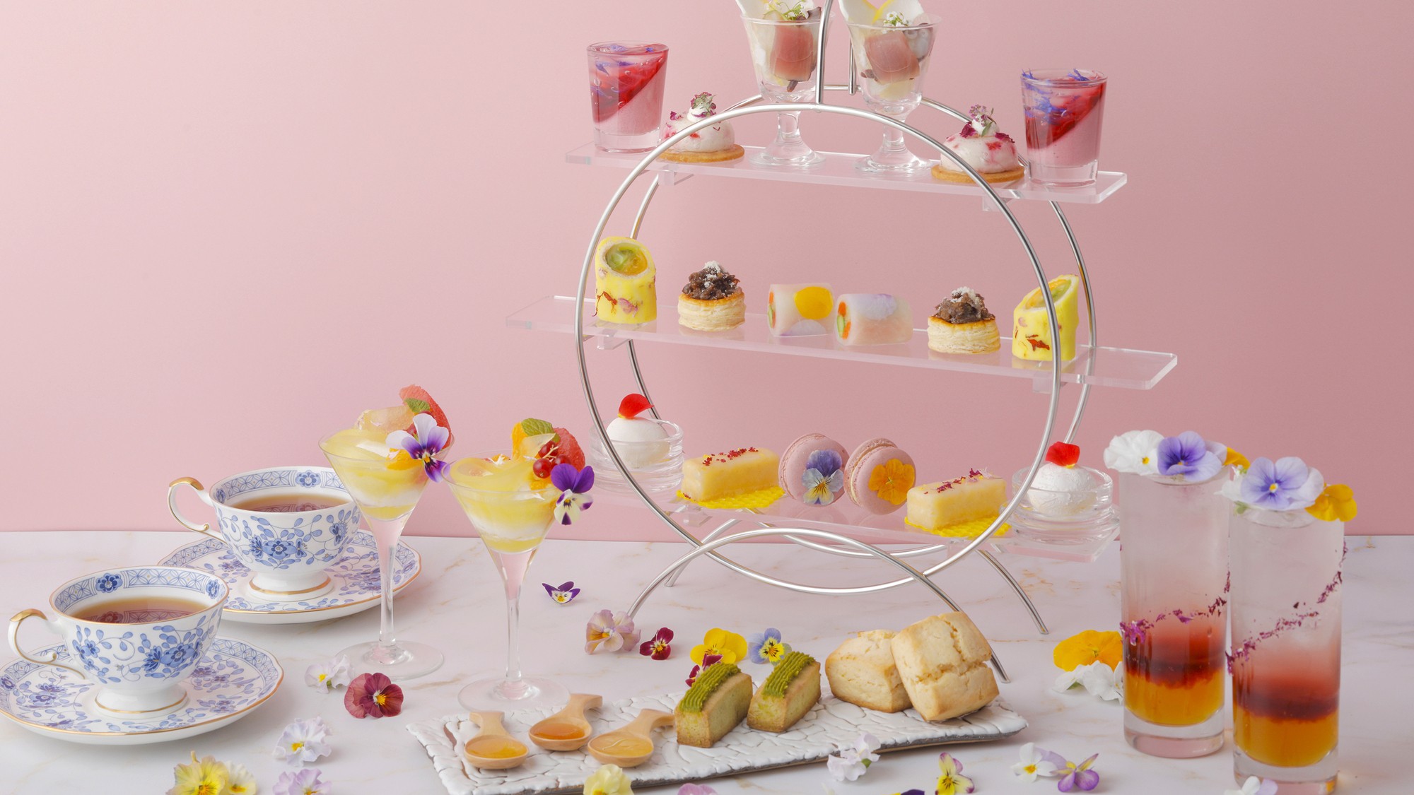 Floral Honey Afternoon Tea