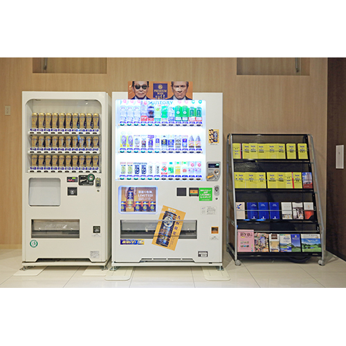 自動販売機・パンフレットラック