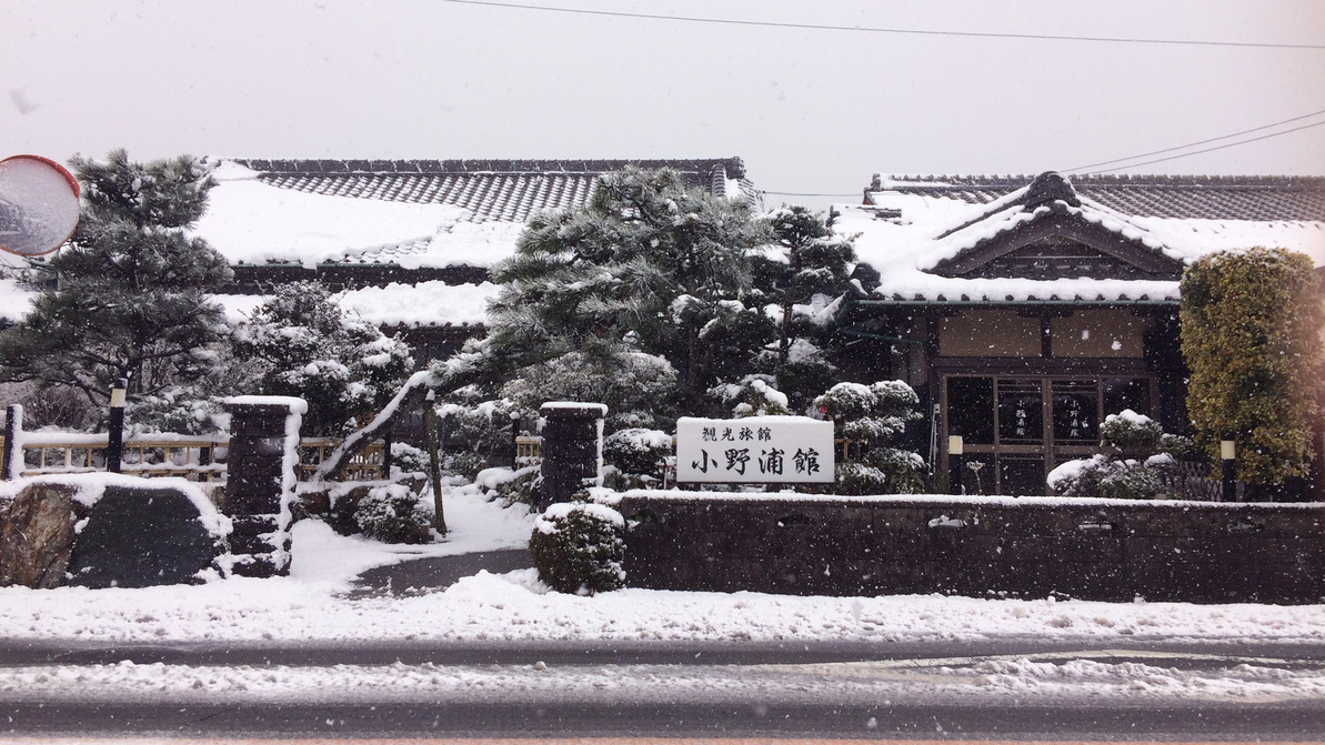 南知多は雪が降ることもあります