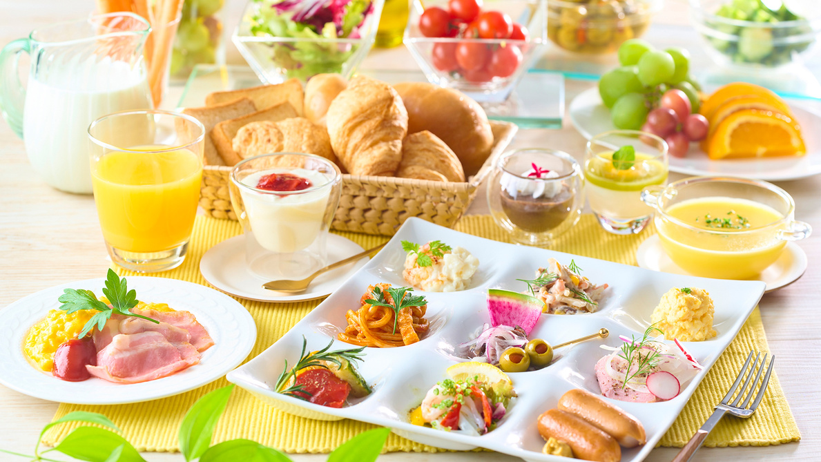 【夕食なし・朝食付】観光にもビジネスにも♪遅いチェックインでもOK 1泊基本バイキング朝食付