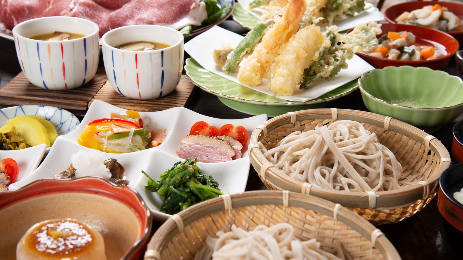 *夕食一例／会津の郷土料理を囲炉裏で堪能できるスタンダードプラン