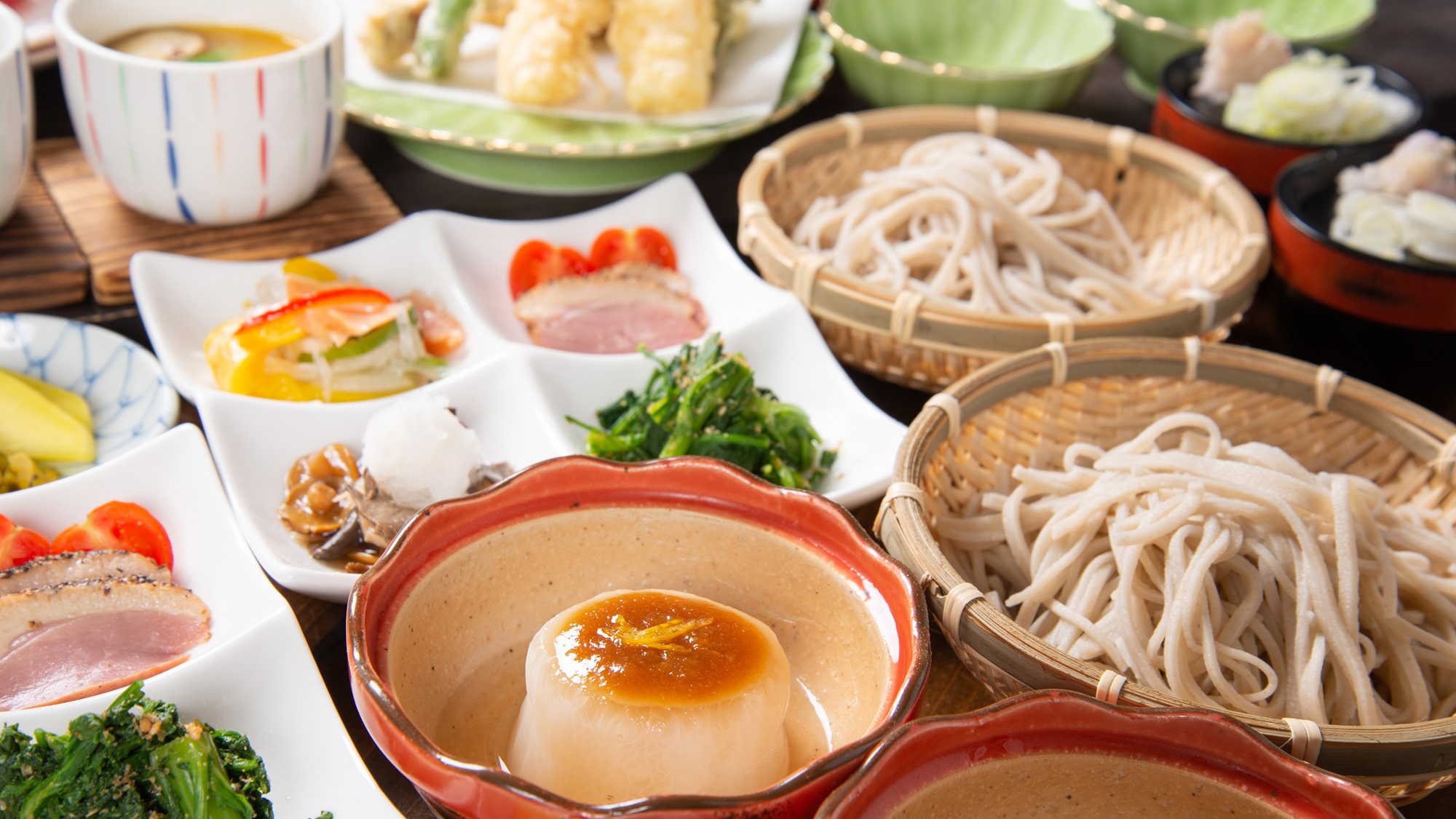 *夕食一例／会津の郷土料理を囲炉裏で堪能できるスタンダードプラン