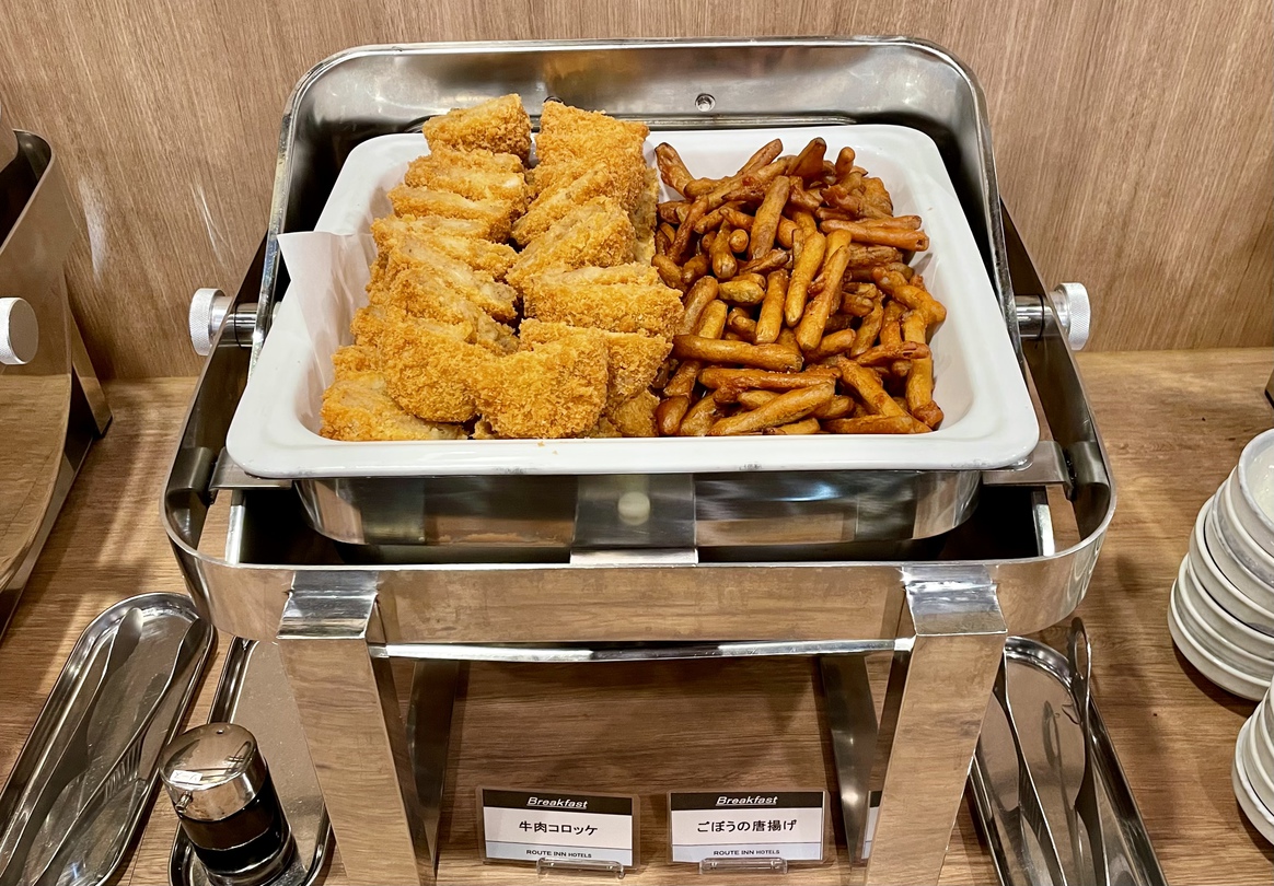 朝食バイキング