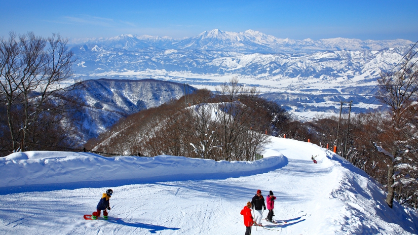 【周辺】野沢温泉スキー場。名物コースは眺望抜群！
