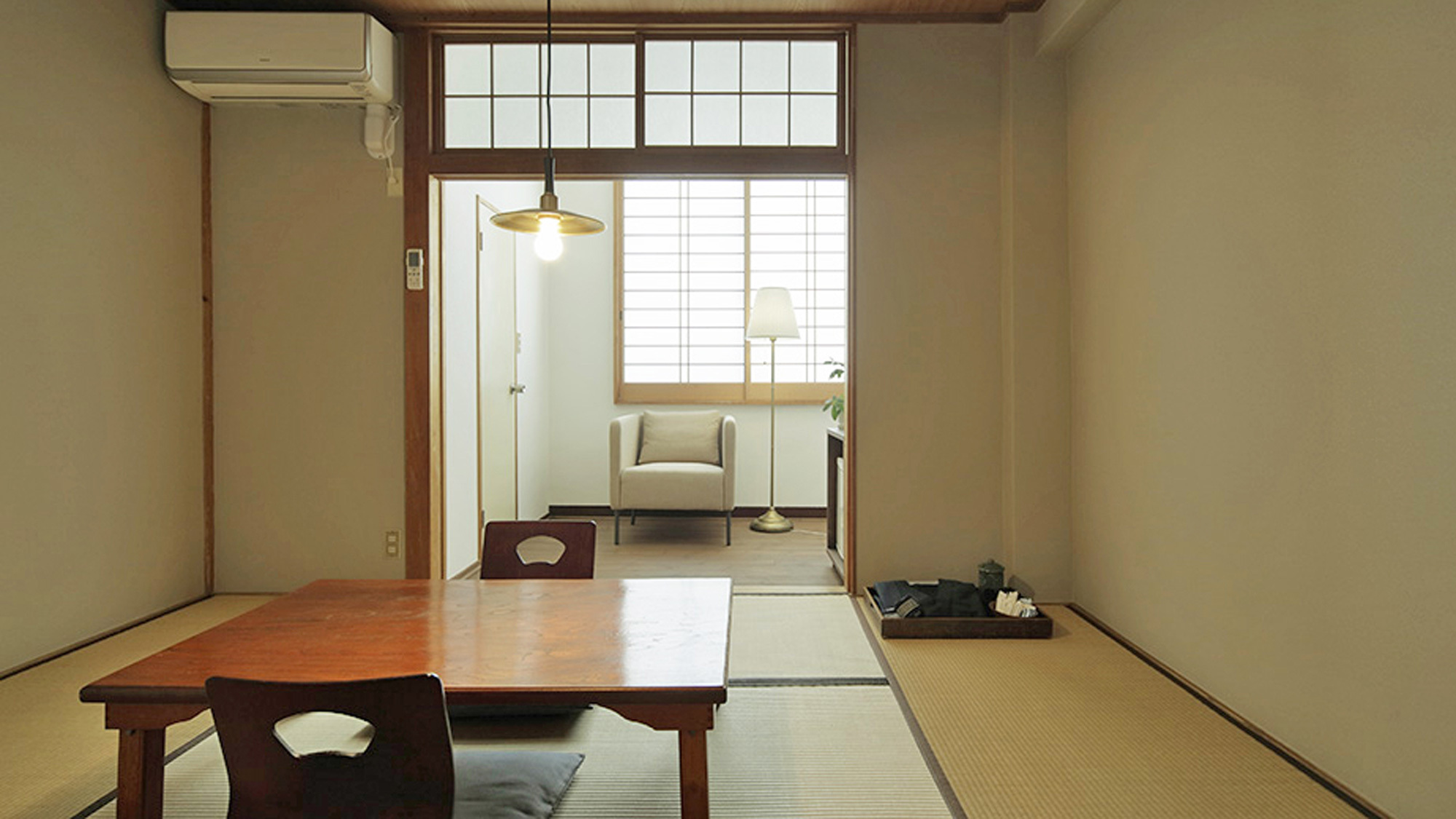 【和室6畳】（広縁・トイレ付）一人旅やビジネスにシンプルなお部屋です。