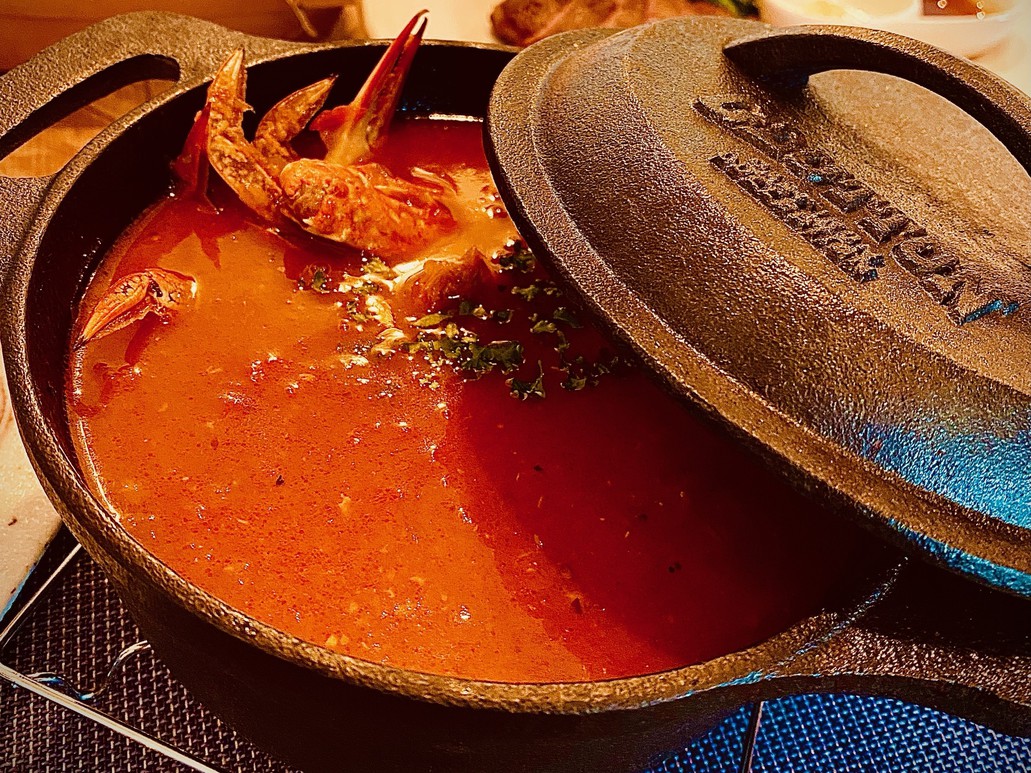 カリフォルニアローカルスープ【チョッピーノ】渡り蟹ブイヤベース