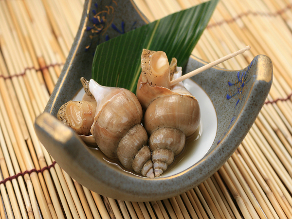 バイ貝の煮物例