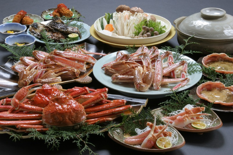 かにフルコース（食事例）