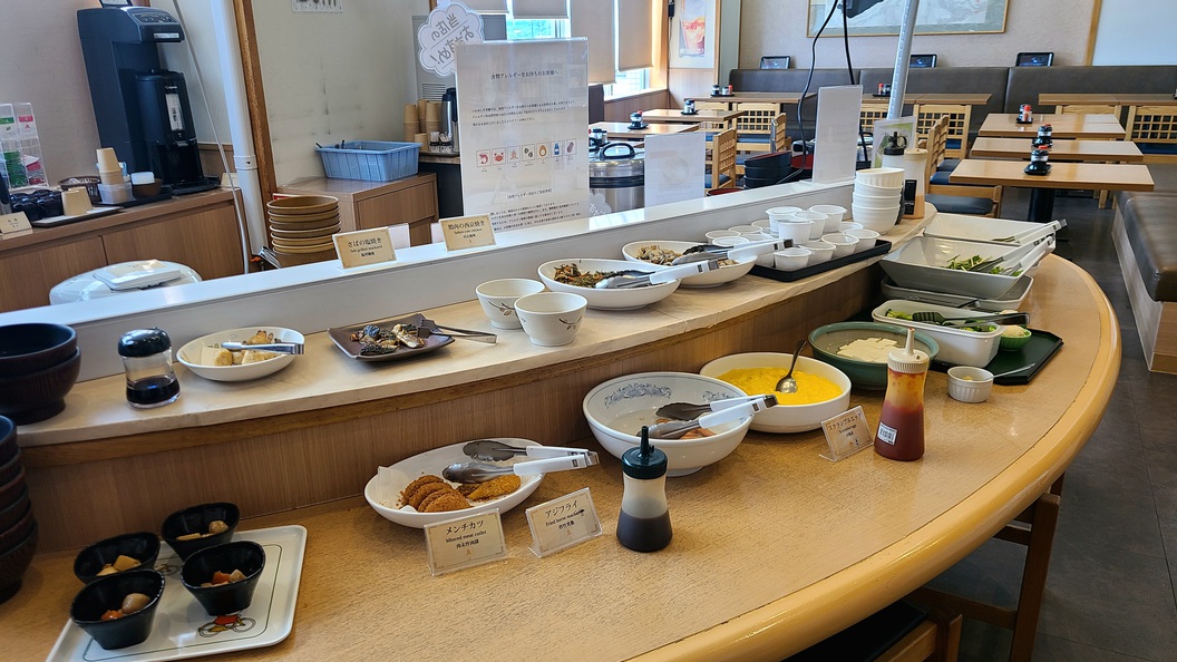 【朝食ブッフェ】地元青森の食材を活かした和食中心のバイキング形式