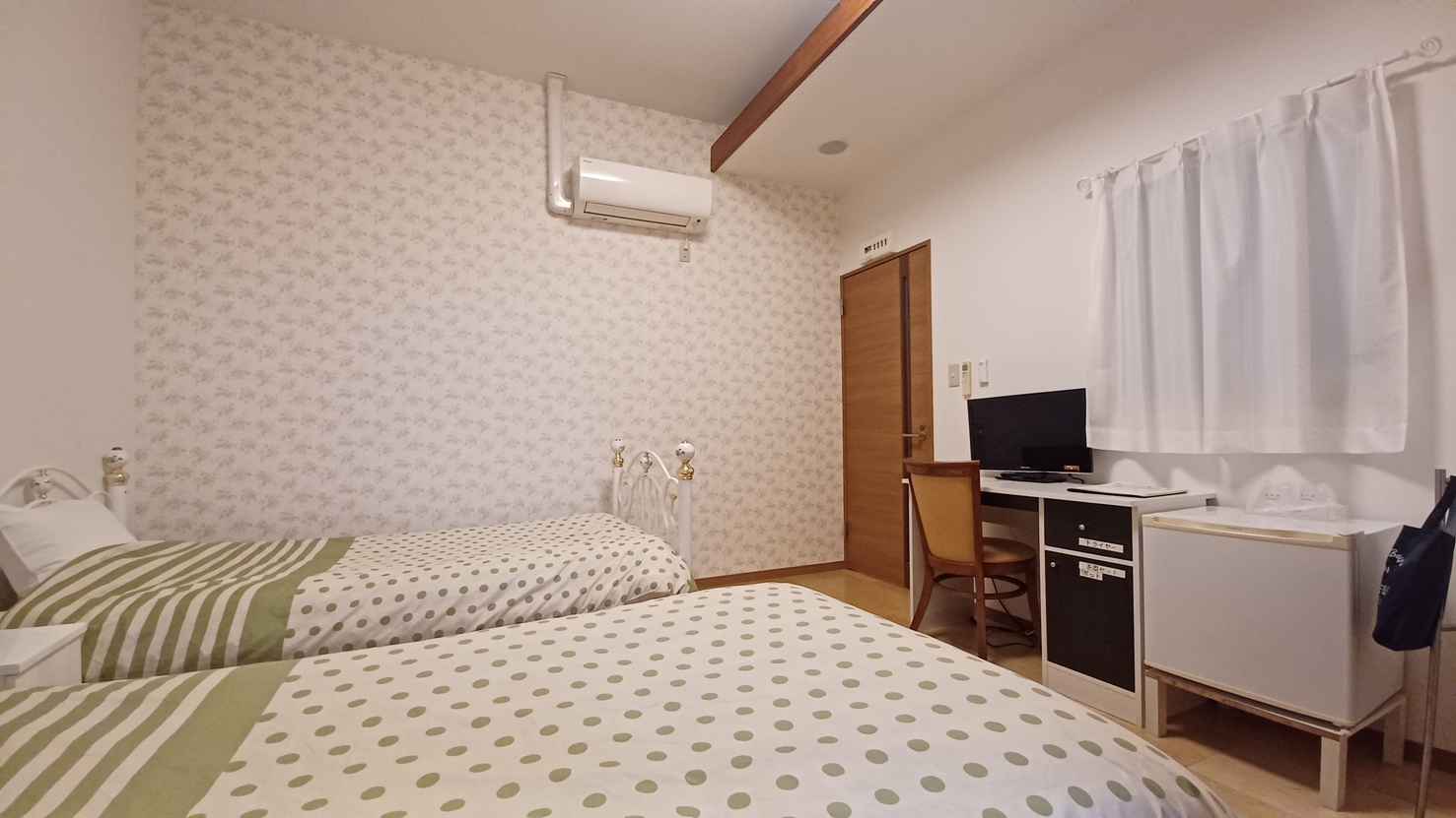 Aユニット（コンドミニアムタイプ）内のお部屋（ツイン２人）