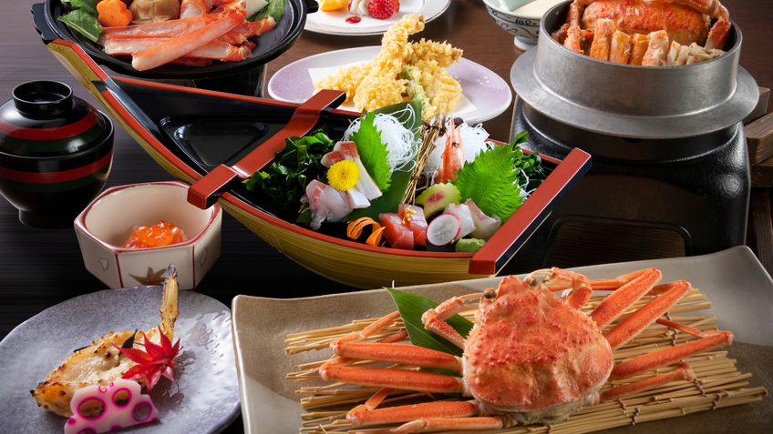 年内限定！せいこ蟹を、姿茹で&釜飯でお召し上がりください。