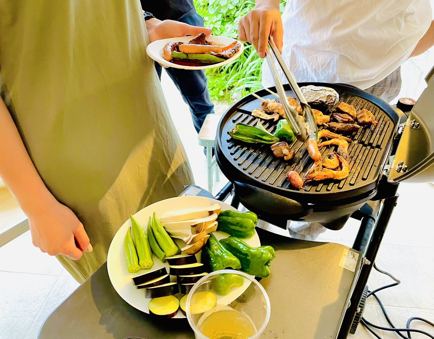 BBQ②BBQ器材レンタル料のみがBBQ専用プランに含まれます。