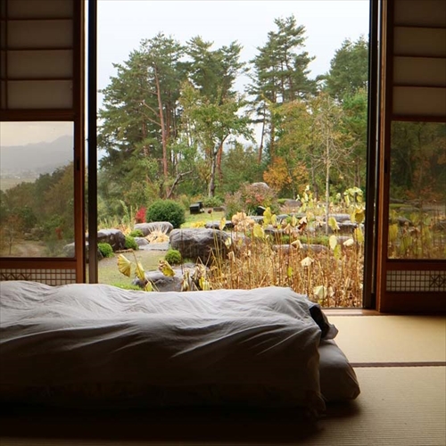 眺望の良いお部屋白松