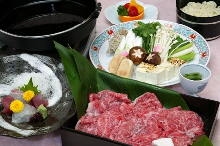 近江牛すき焼宿泊プラン