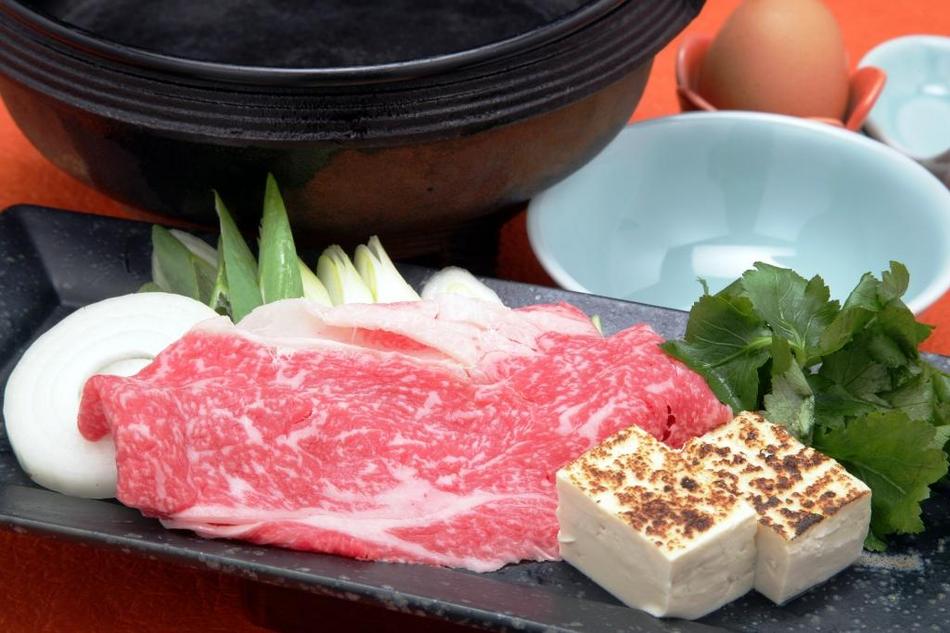 近江牛会席選択すきやき