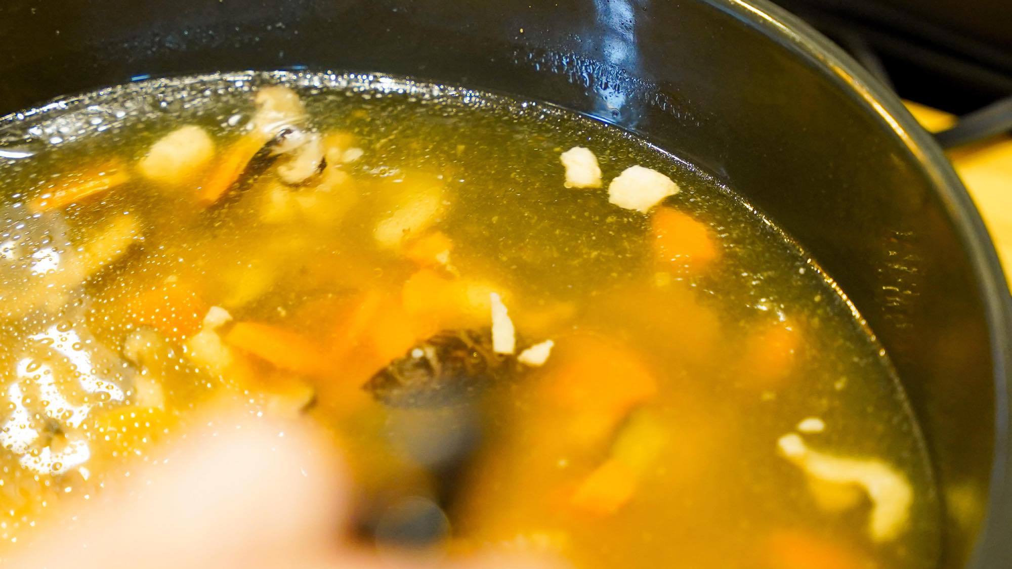 朝食イメージ〈徳島名物 そば米汁〉