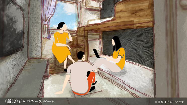 【禁煙】コンパクトバンクルーム〈利用イメージ〉