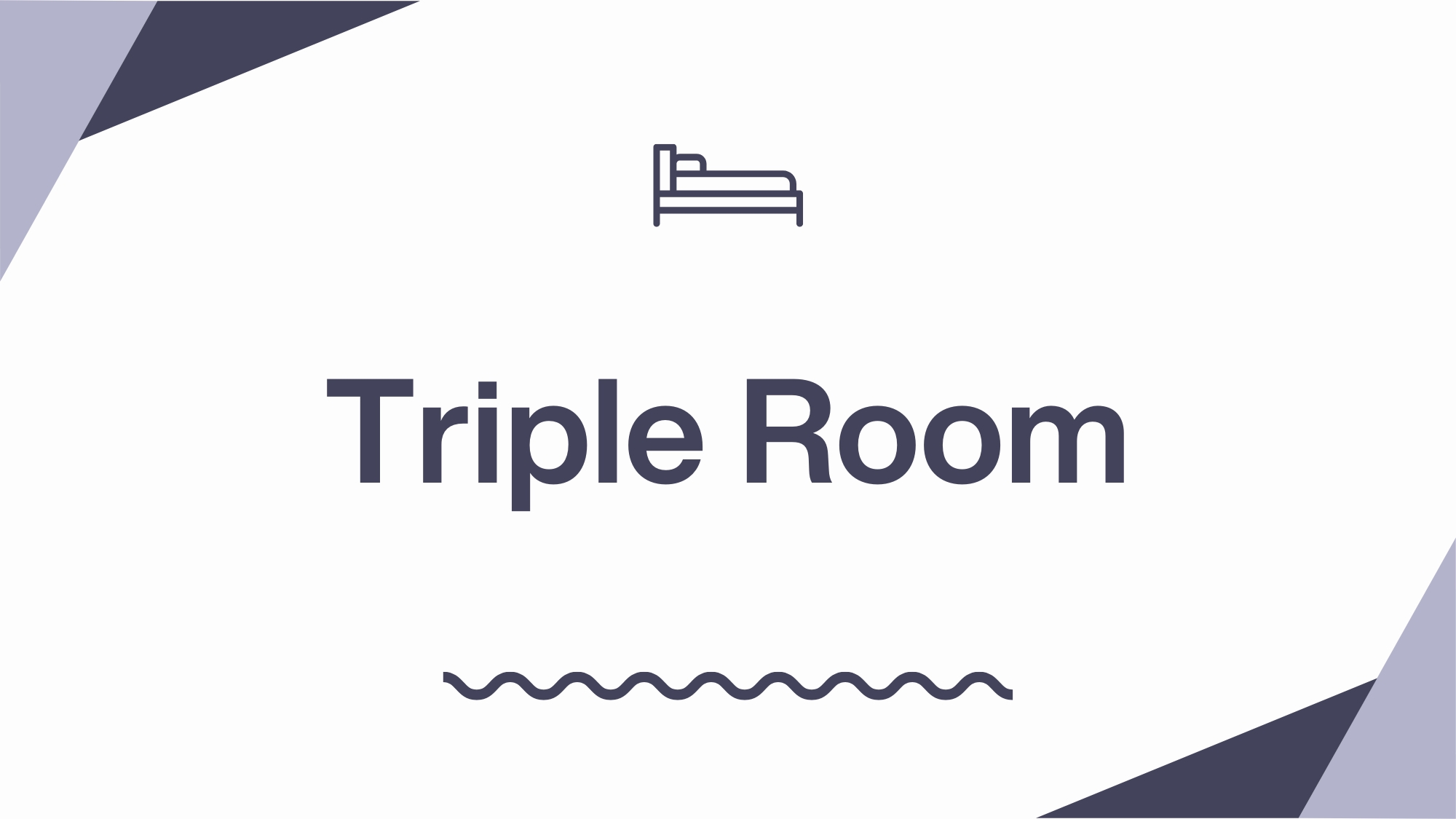 【禁煙】トリプルルーム