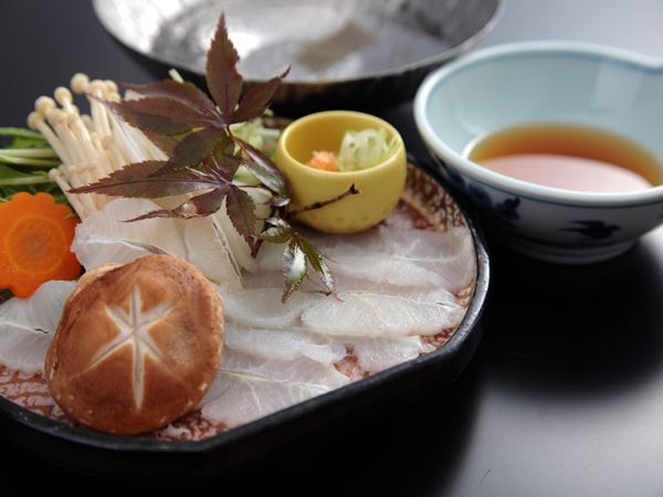 ハモのしゃぶしゃぶ