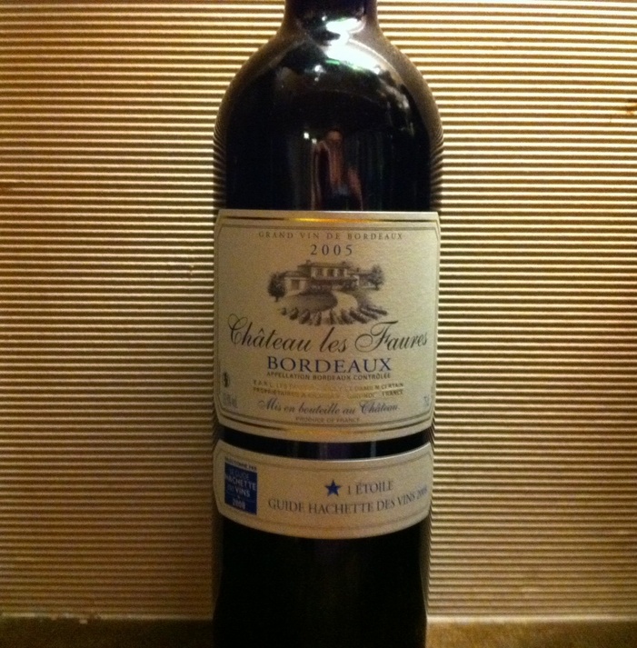 シャトー レ フォール(ACボルドー) 2005