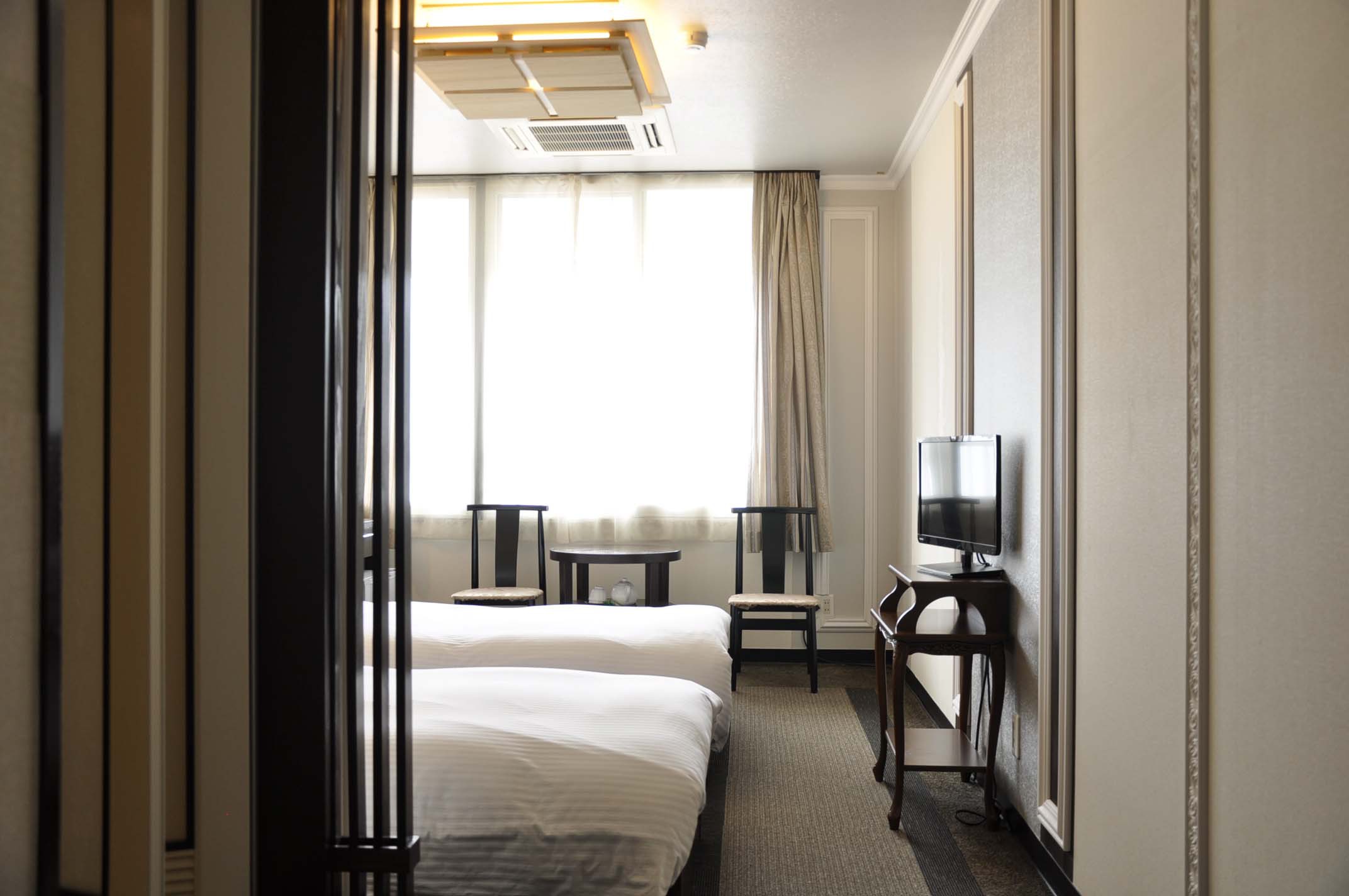長野県松本市のホテル・宿泊施設　ニューホテル若葉　INN HOTEL　ツインルーム