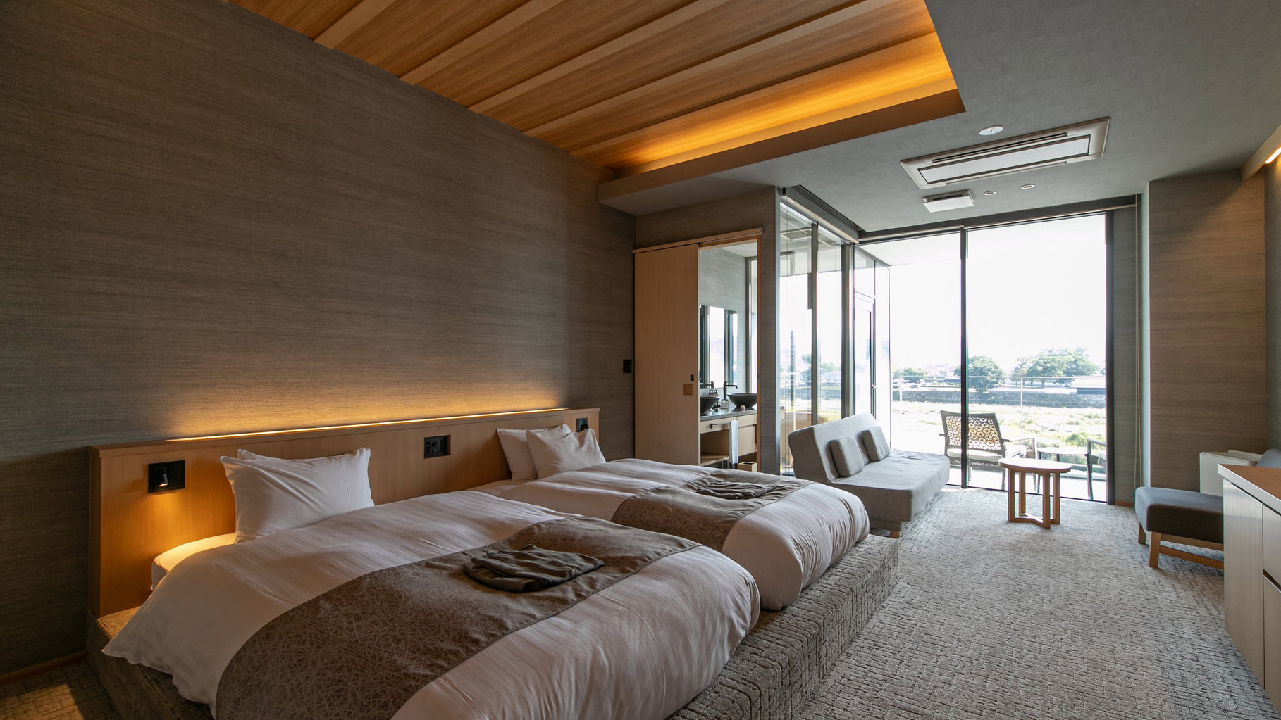 セミスイート和洋室KAWASEMI＜客室温泉＞【禁煙】