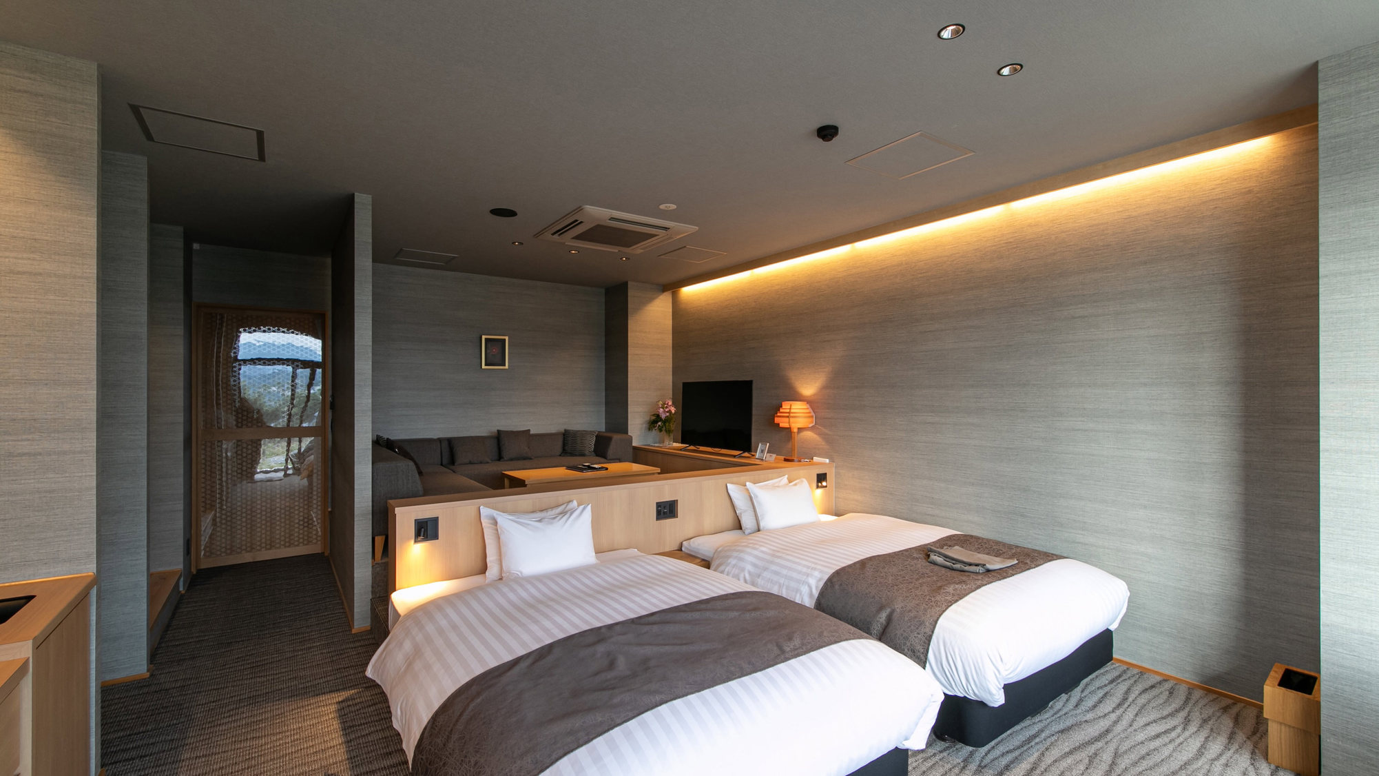 スイート和洋室TSUBAKI＜客室露天温泉＞【禁煙】