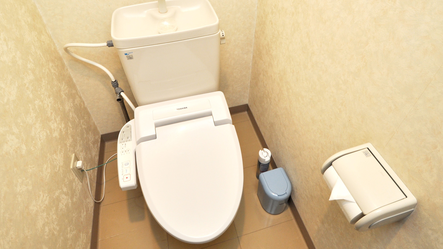  全室ウォシュレットトイレです