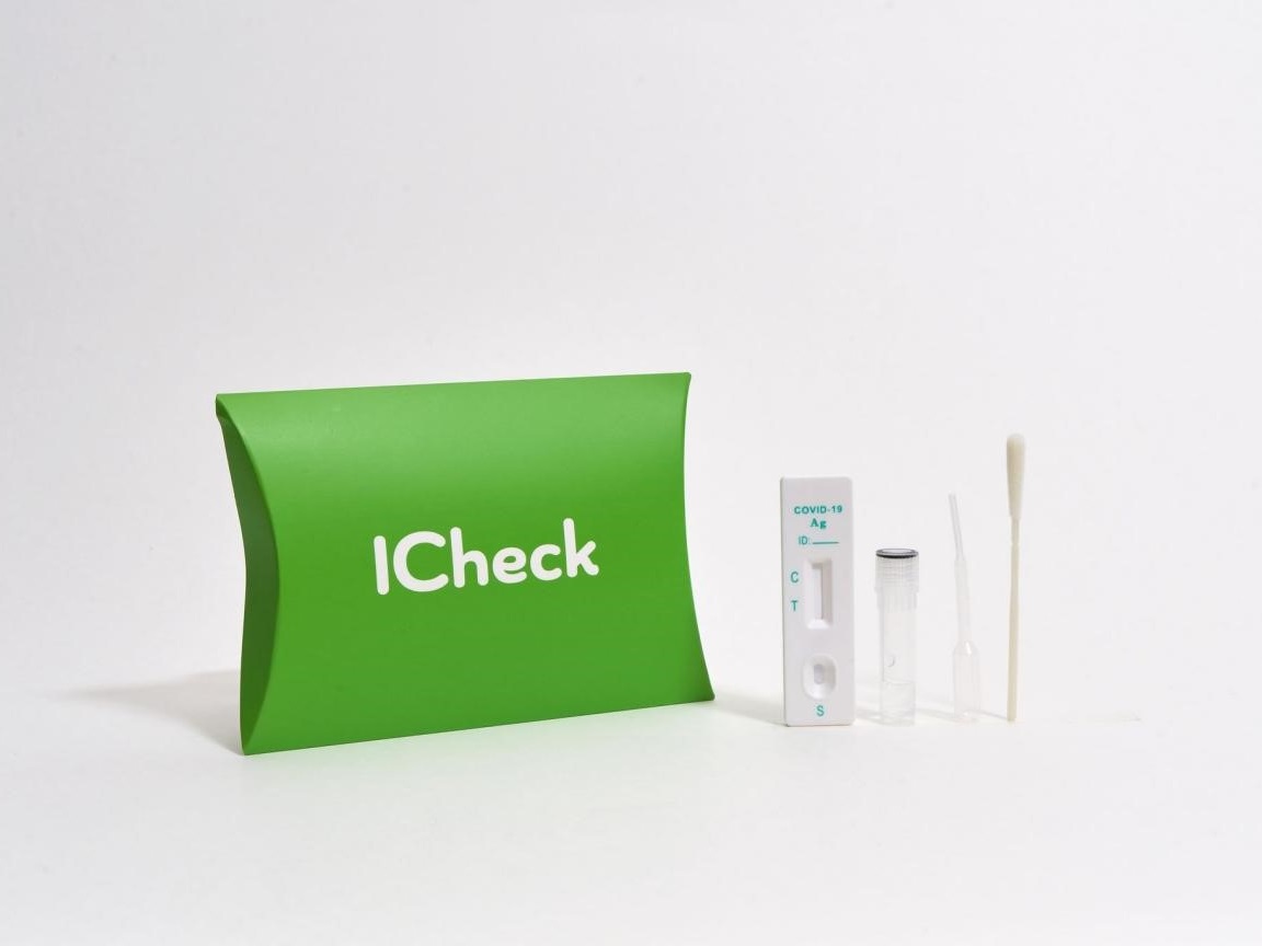 新型コロナウイルス抗原検査キット「ICheck」