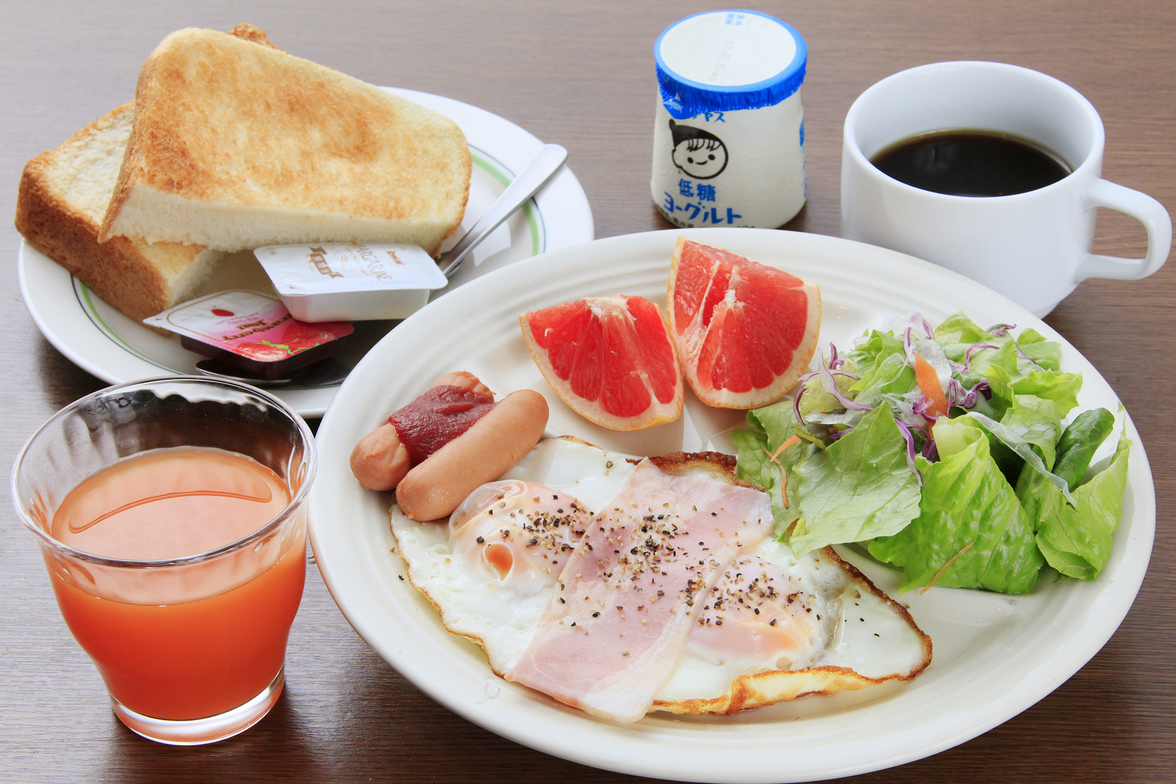 朝食【洋定食】別料金¥８５０-