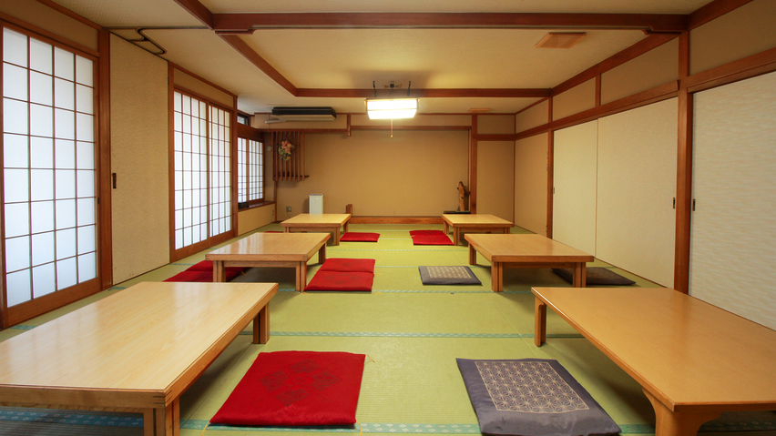 #別館宴会場になります。大人数での宴会でもご利用いただけます。