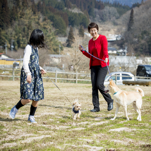 愛犬とおさんぽ1