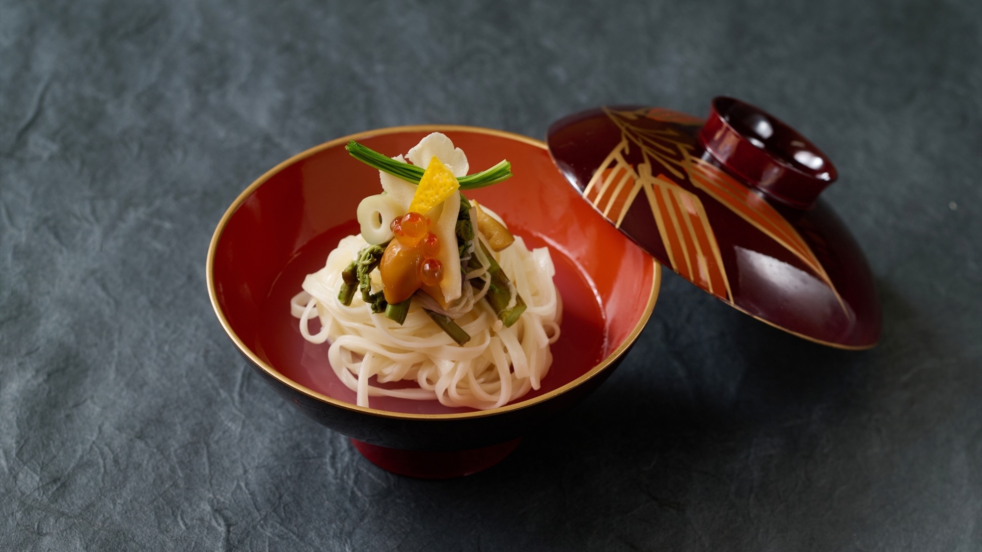 夕食一例｜稲庭うどん※一例