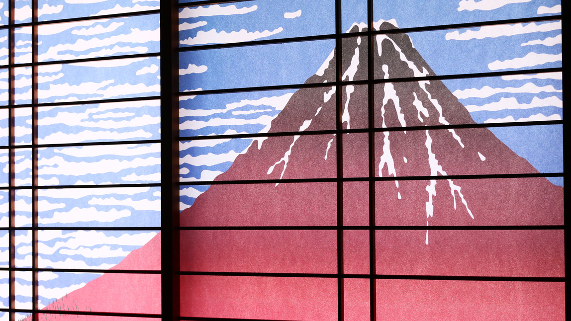 松の間静岡の象徴”;富士山”;をお楽しみただけます