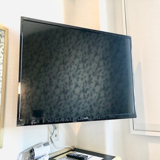 全室40型液晶テレビを完備