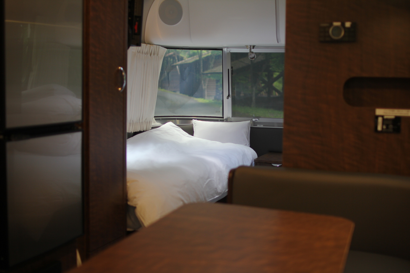 エアストリーム（Globetrotter）ベッドルーム
