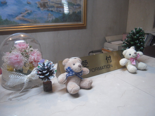 フロントくまさん①