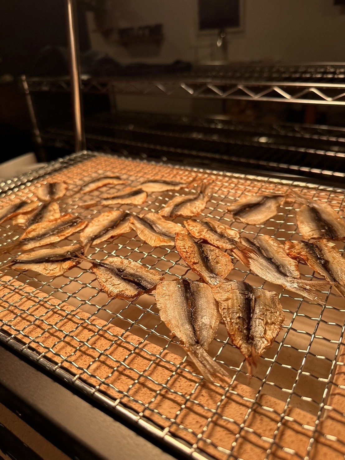 朝食：ままかりみりんぼし