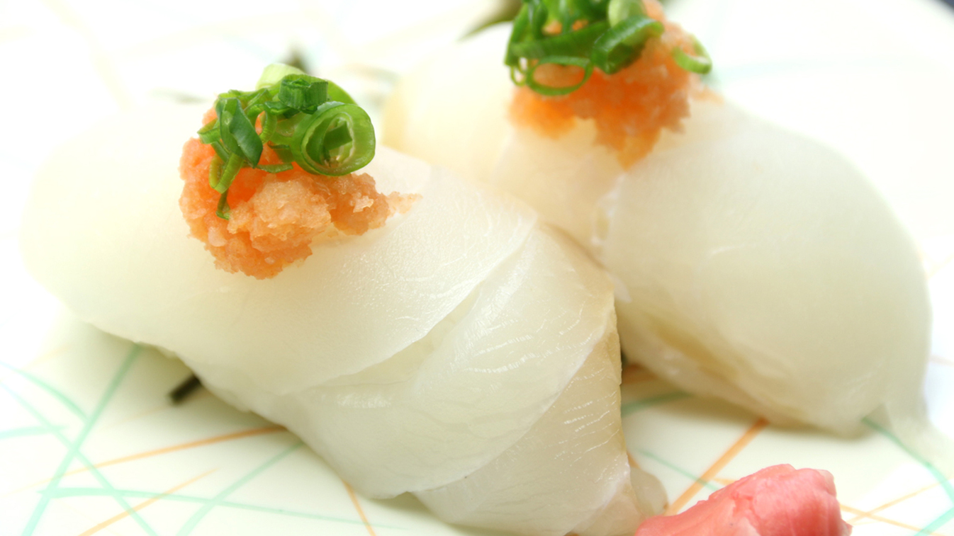 幻の魚でにぎられたくえ寿司冬季限定１０月〜3月