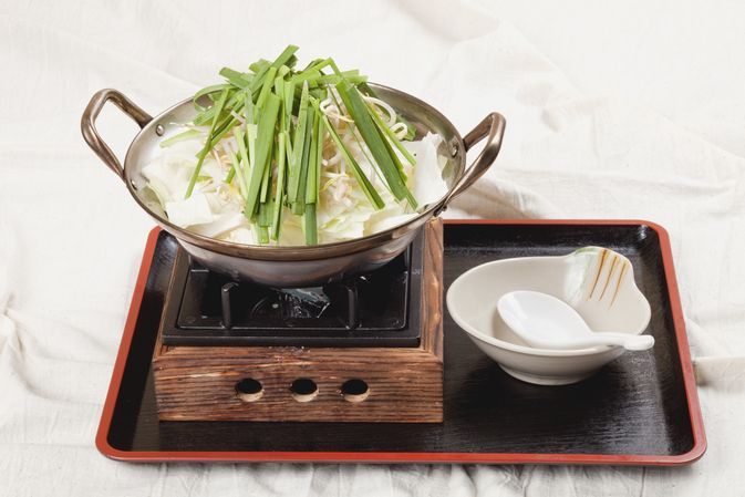山本博先生おすすめ！【もつ鍋】夏でも食べたいといわれる当店人気NO1メニュー。