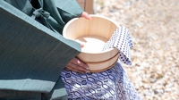 【麻釜温泉公園 ふるさとの湯◇日帰り入浴券プレゼント】露天風呂完備の有料施設♪温泉満喫＜２食付＞