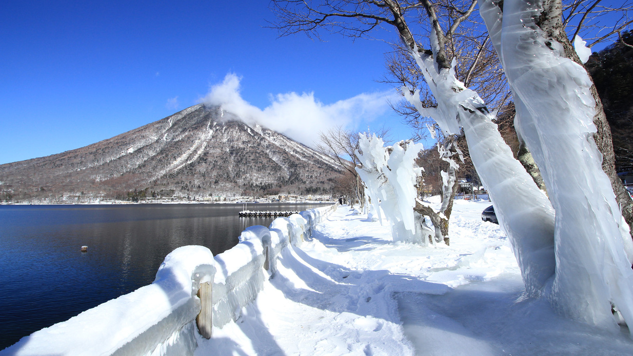 #【中禅寺湖-冬景色-】