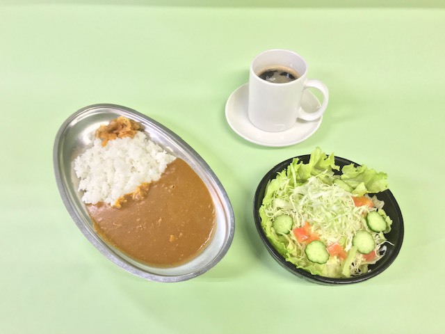 ラッキーピエロの朝食セット（オリジナルカレー）