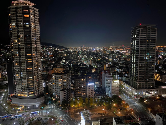 お部屋からの夜景１