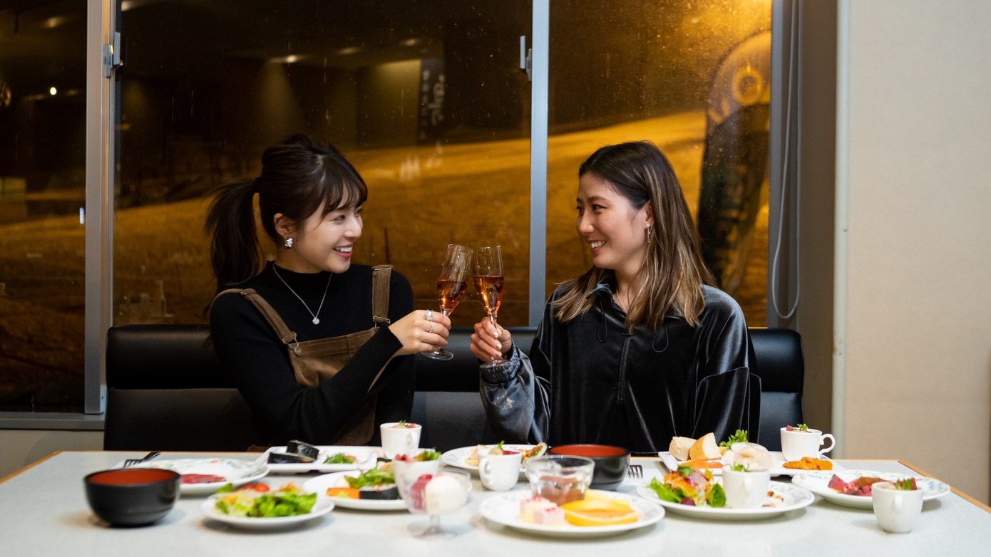 リゾートホテルで特別な一日に乾杯