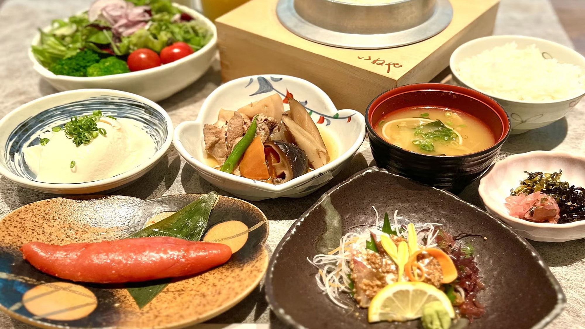 博多明太一本朝食